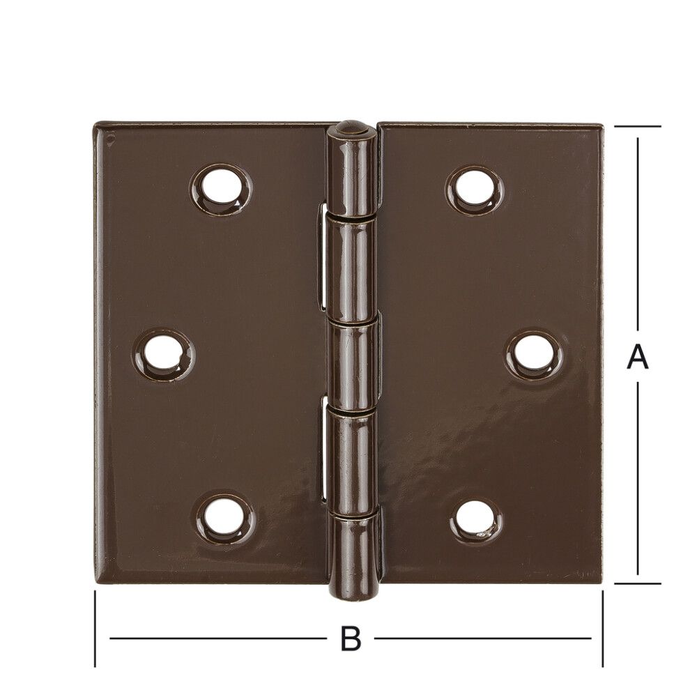 Sarana 60 x 60 mm ruskea