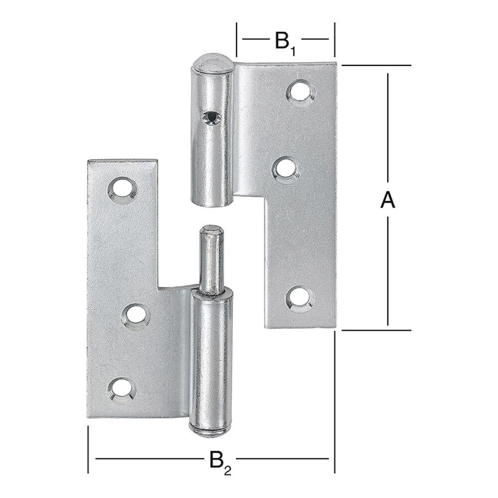 Ovisarana Ruuvattava 80 x 28/72 x 2,5 mm