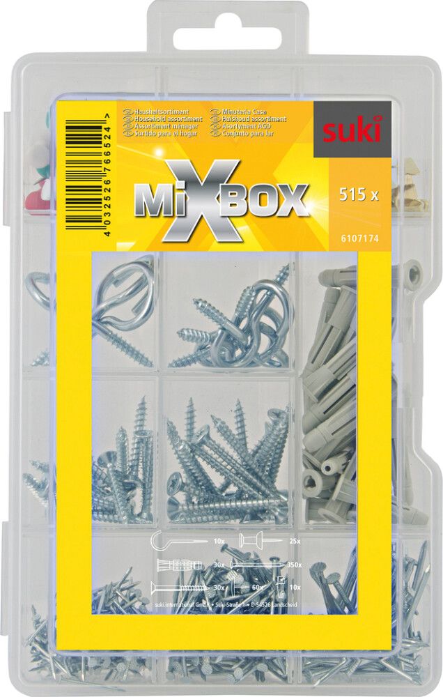 Lajitelmalaatikko Suki MixBox 515 kpl/pkt
