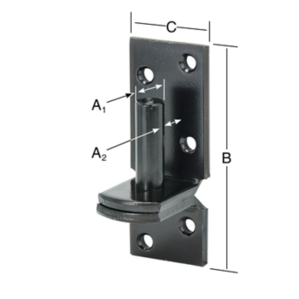 Saranatappi 13 x 99 mm musta