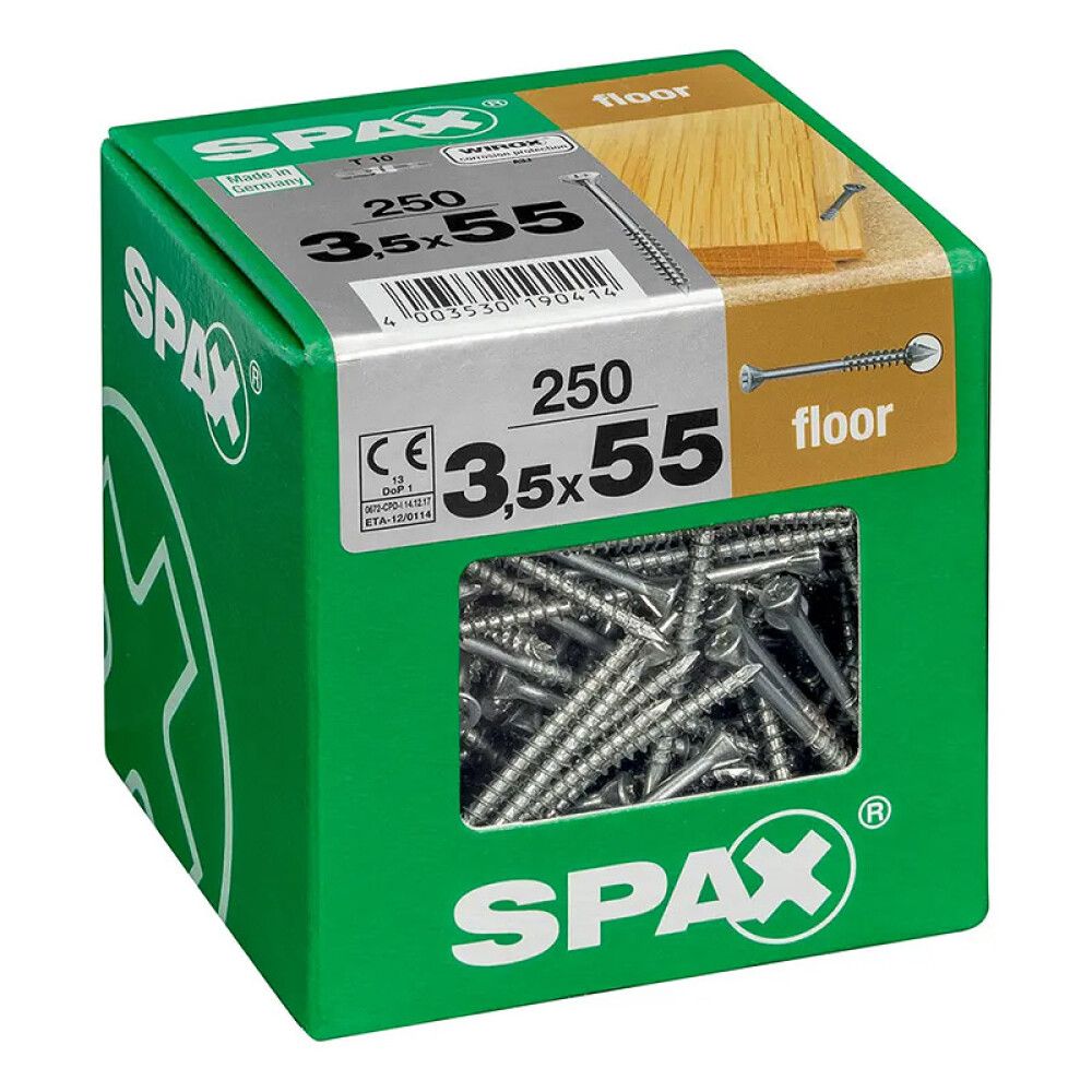 Levyruuvi Spax TRX WIROX 3,5x55 mm 250KPL