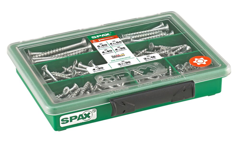 Ruuvilajitelma Spax 245-os.