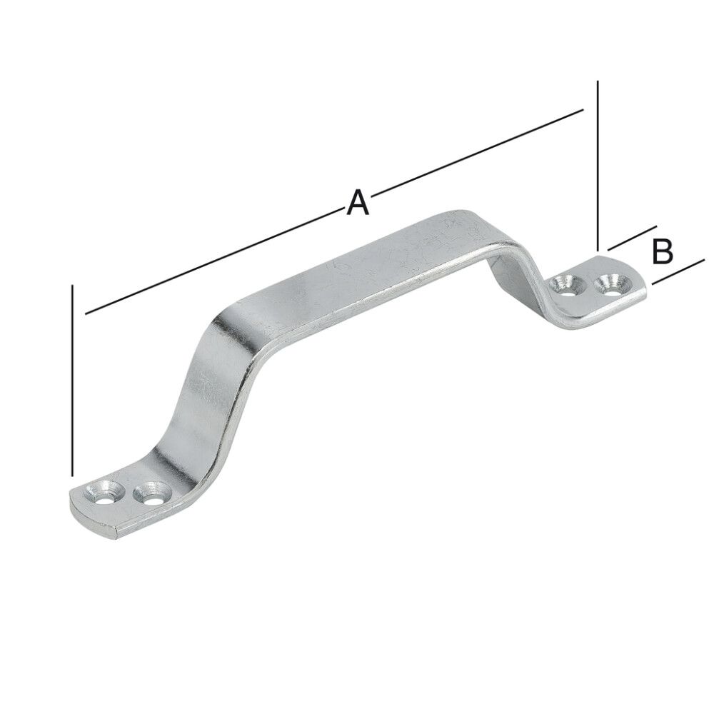 Kahva 160 x 20 mm sinkitty