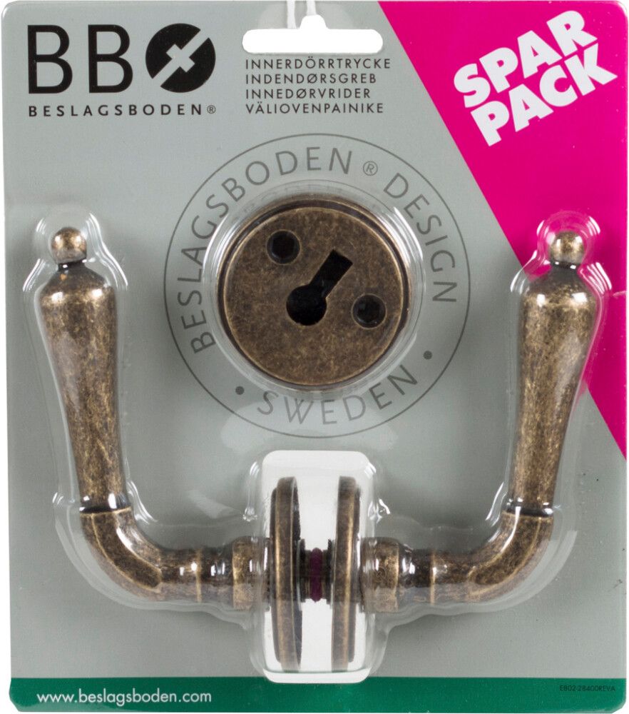 Väliovenpainike Beslagsboden Antiikkimessinki