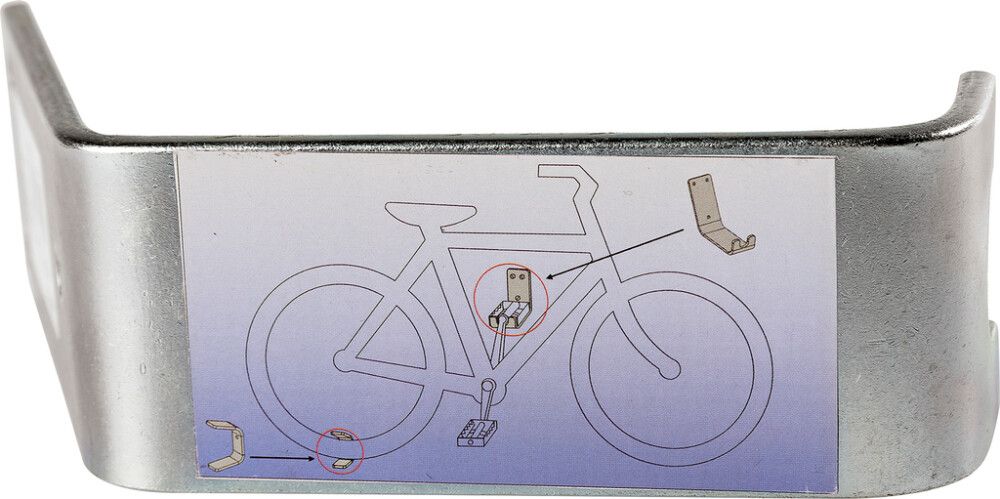 Polkupyöräteline Stabilit 10,7 x 11,6 x 5 cm 100 kg