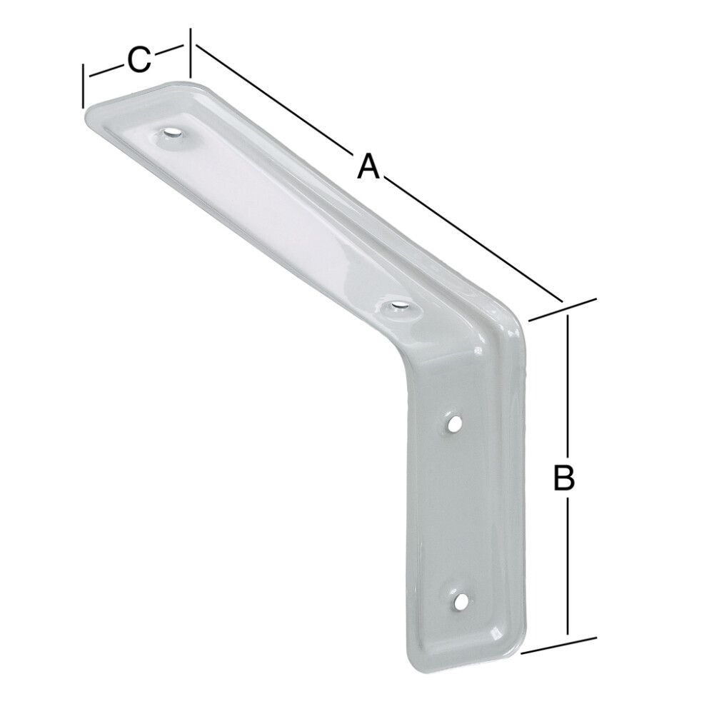 Kulmakannatin 3F Design Harmaa 115 x 80 x 40 mm