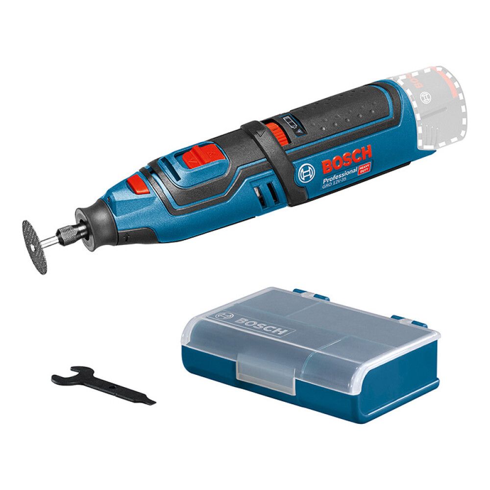 Akkumonitoimityökalu Bosch GRO 12V-35 Professional Solo