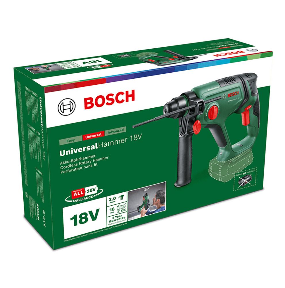 Akkuporavasara Bosch UniversalHammer 18V Solo