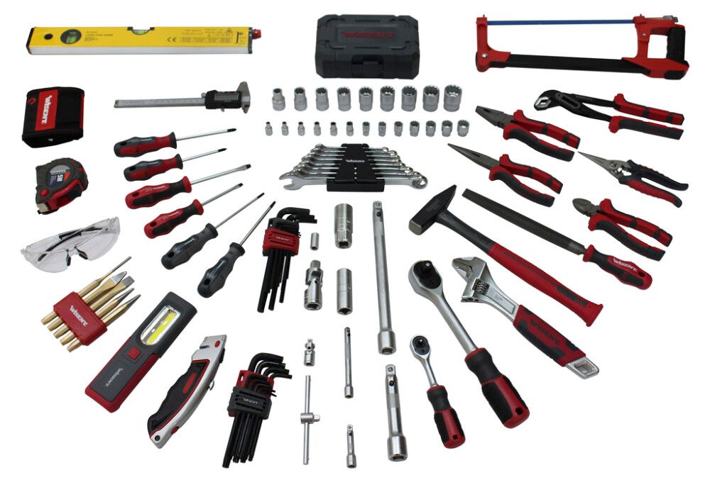 Työkalusalkku Wisent Professional 160-osainen