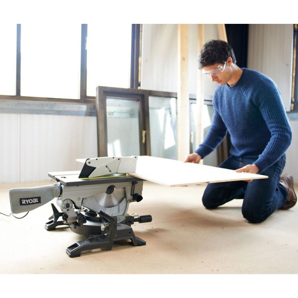 Yhdistelmäsaha Ryobi RTMS1800-G 1800 W 254 mm