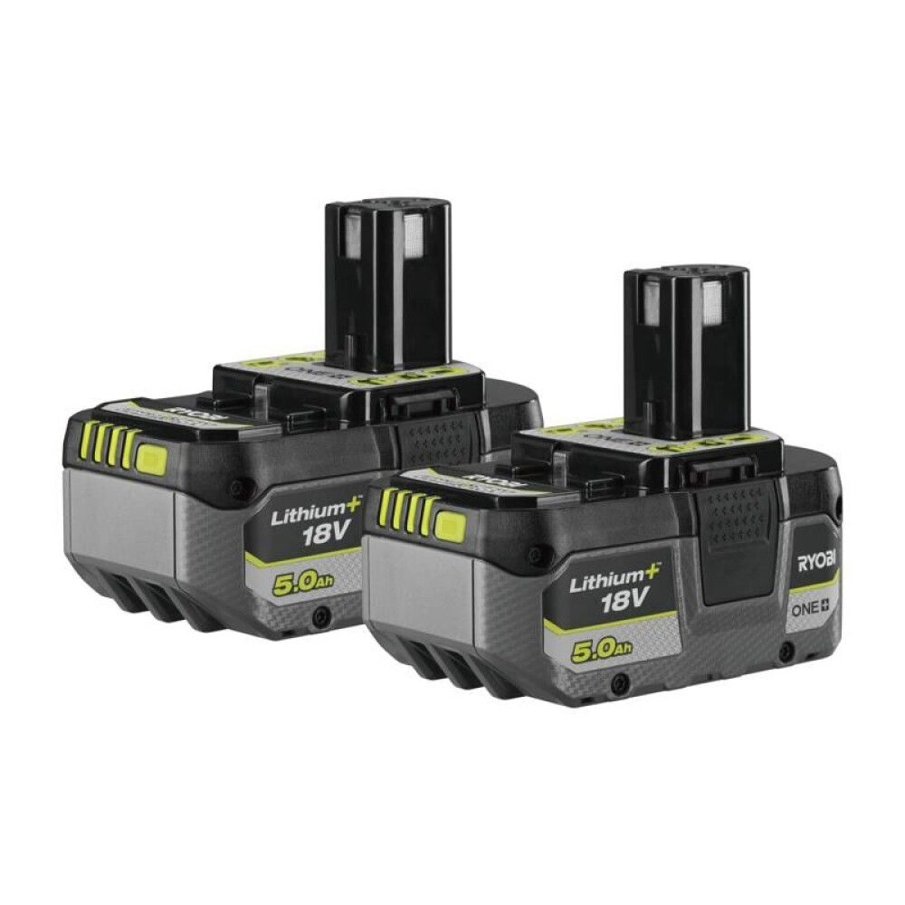 Akkupaketti Ryobi ONE+ 18 V RB1850 2 x 5,0 Ah