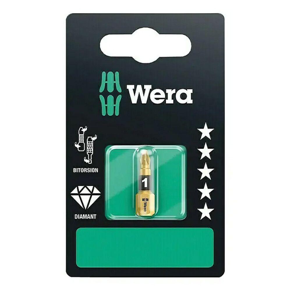 Ruuvauskärki Wera 855/1 BDC Pozidriv PZ1 x 25 mm