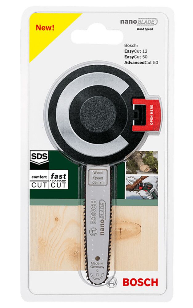 Sahanterä Bosch NanoBlade Wood Speed 65 mm