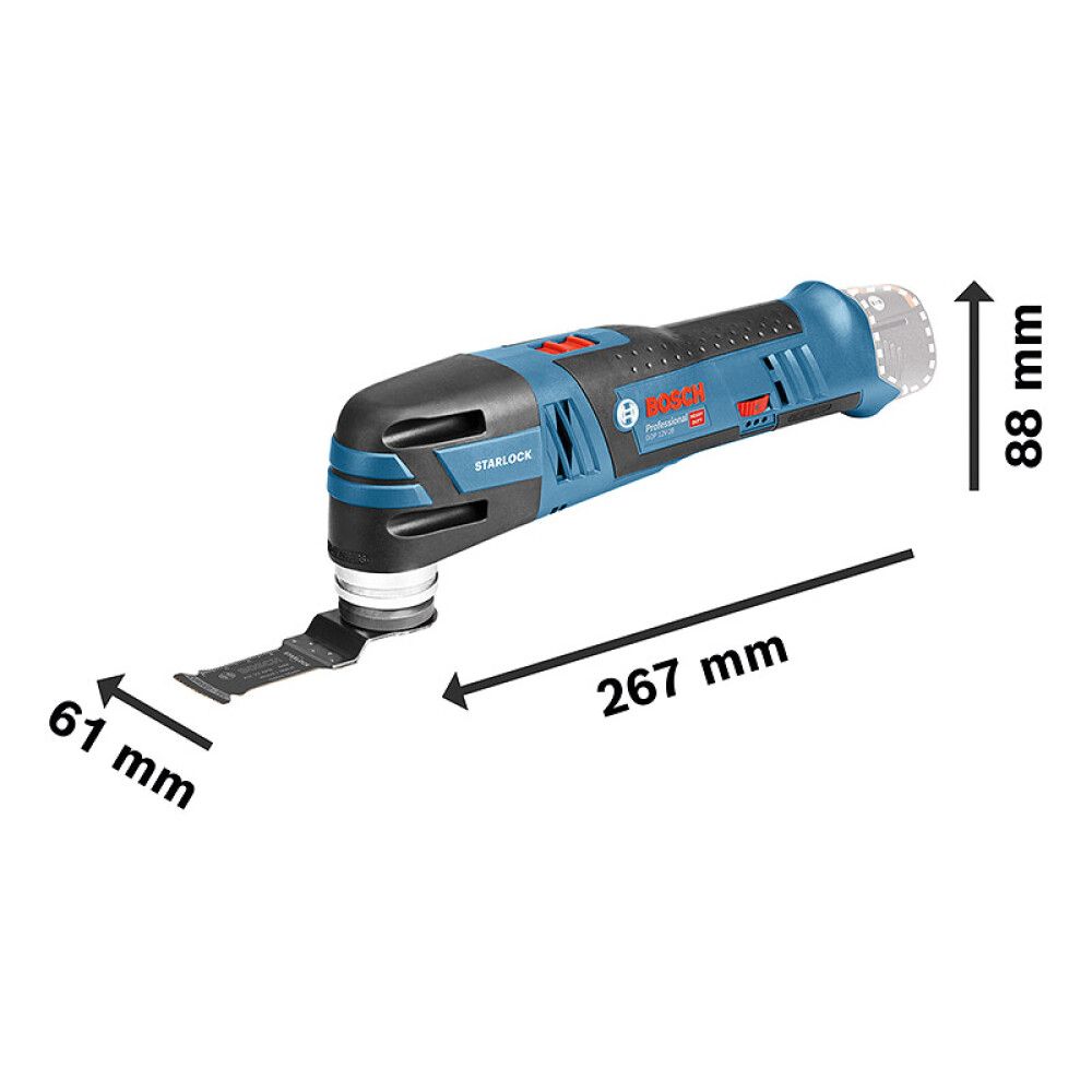 Monitoimityökalu Bosch Multi-Cutter GOP 12V-28 Professional Solo