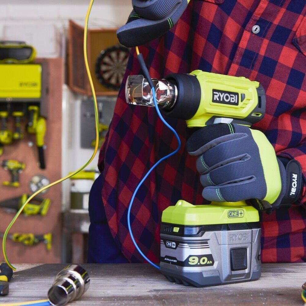 Kuumailmapuhallin Ryobi ONE+ R18HG-0