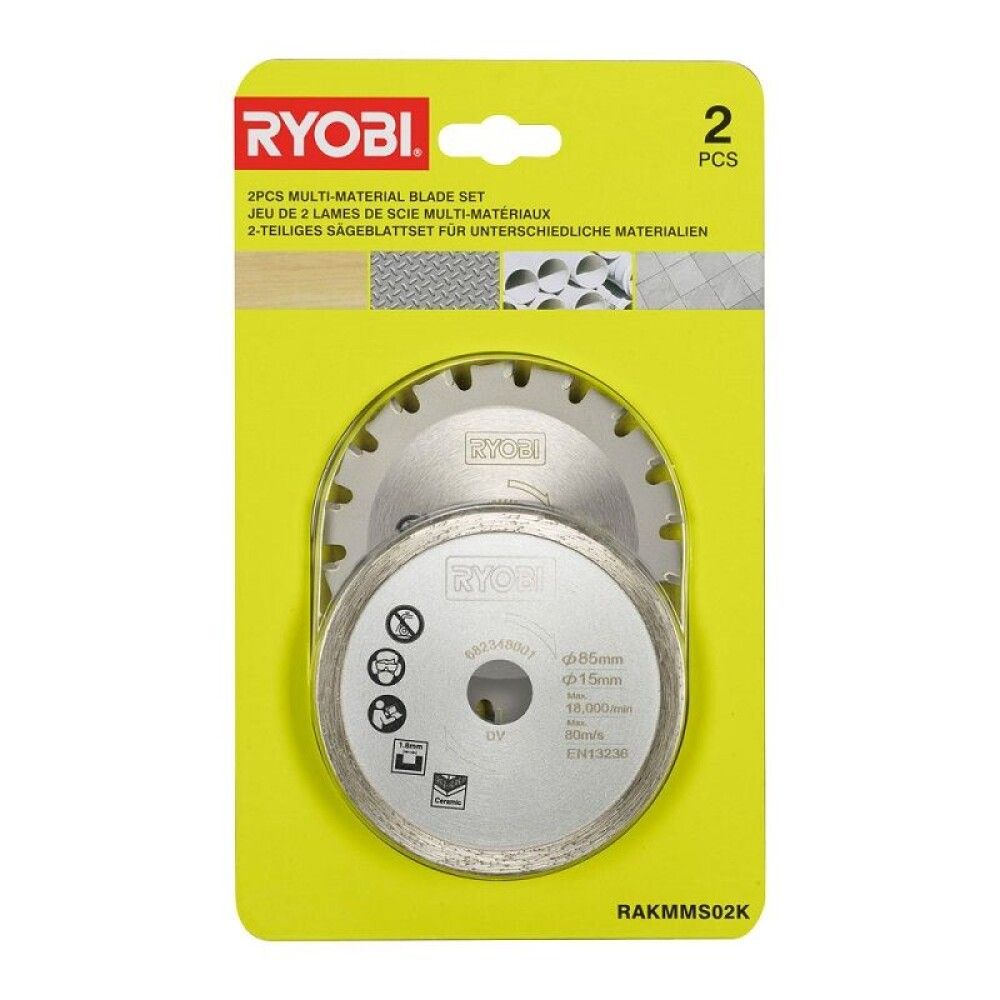 Sahanterät Ryobi RAKMMS02K
