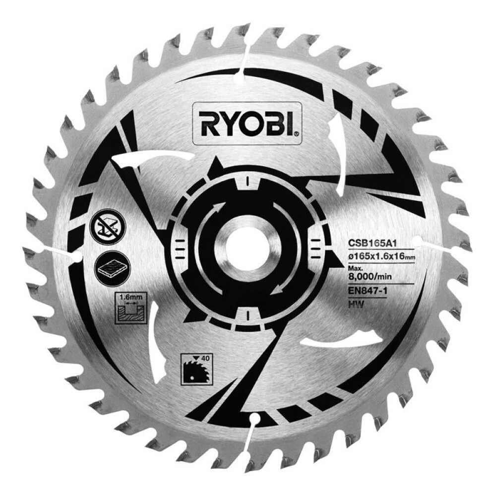 Sahanterä Ryobi 165 mm