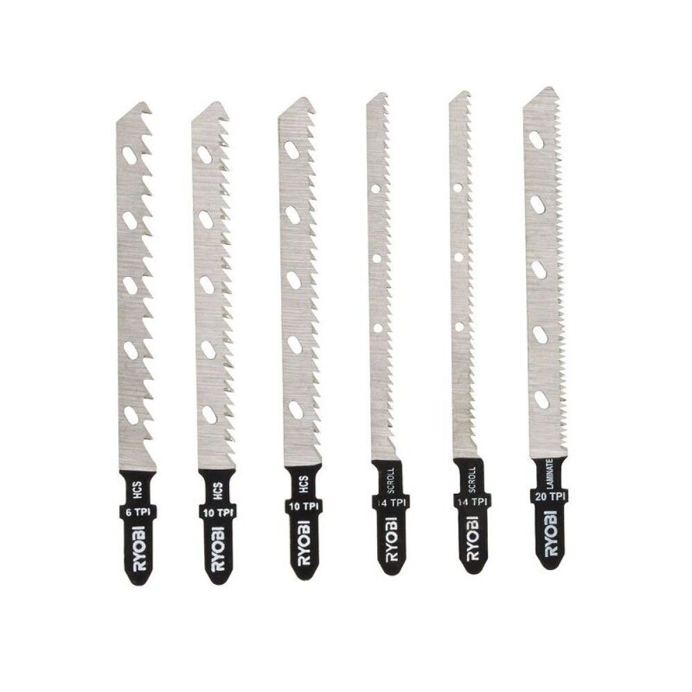 Pistosahanteräsarja Ryobi RAK6JSBW ONE+