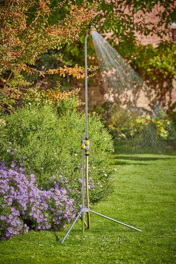 Puutarhasuihku Neptun 117-207 cm kolmijalka