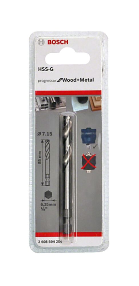 Tappiporanterä Bosch HSS-G 7,15 x 85 mm