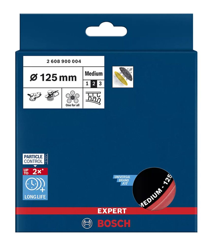 Hiomalautanen Bosch Expert Multihole Medium 125 mm