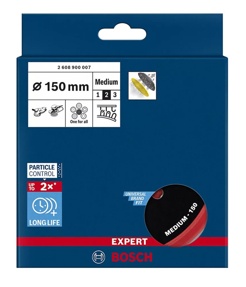 Hiomalautanen Bosch Expert Multihole Medium 150 mm