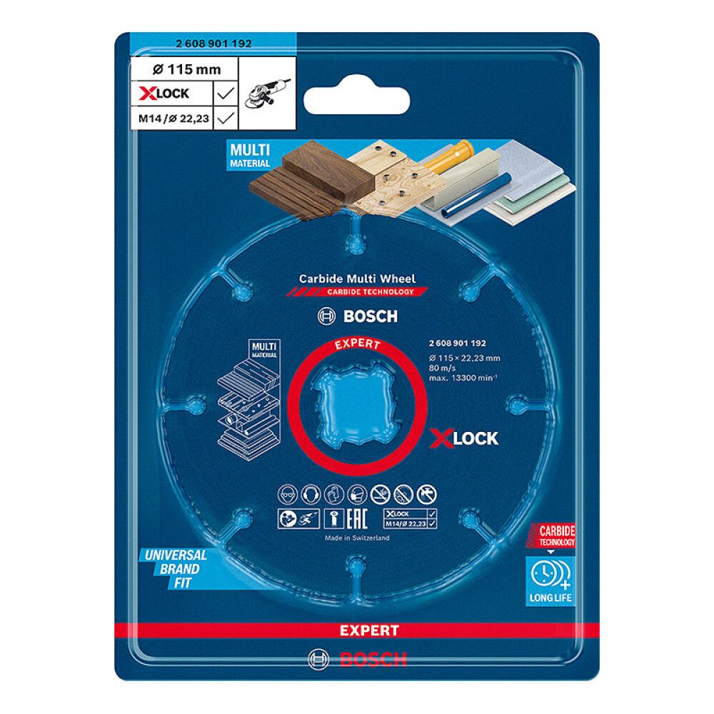 Katkaisulaikka Bosch X-Lock CMW 115 mm