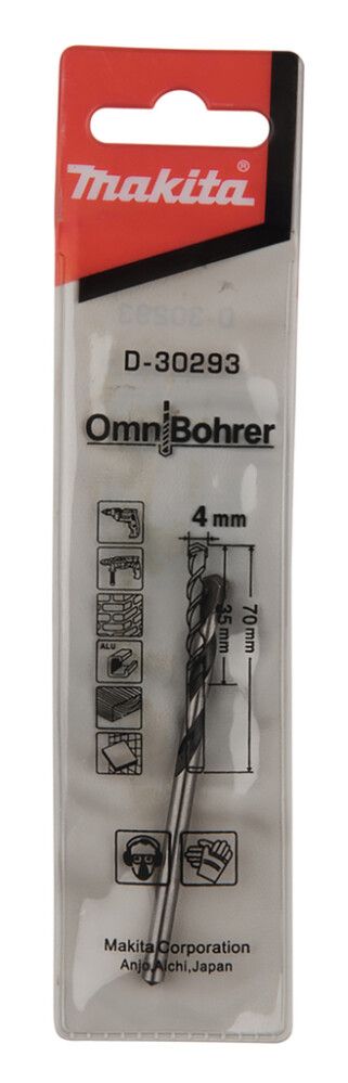 Monikäyttöporanterä Makita Omnibohrer 4 mm