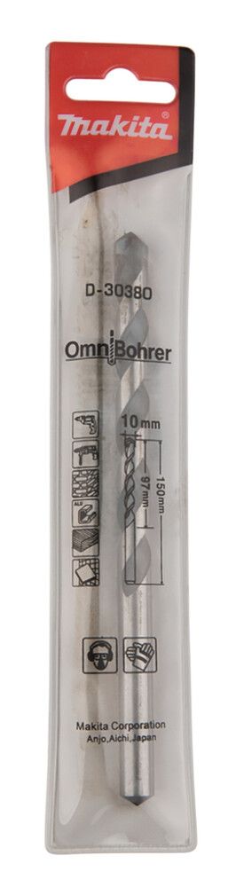 Monikäyttöporanterä Makita Omnibohrer 10 mm