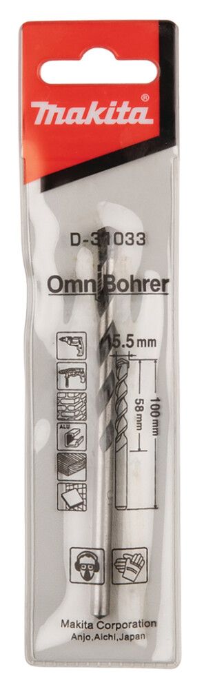 Monikäyttöporanterä Makita Omnibohrer 5,5 mm