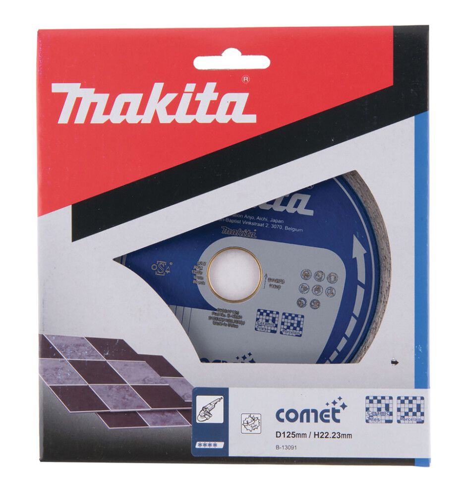 Timanttikatkaisulaikka Makita Comet B-13091 125 x 20/22,23 mm