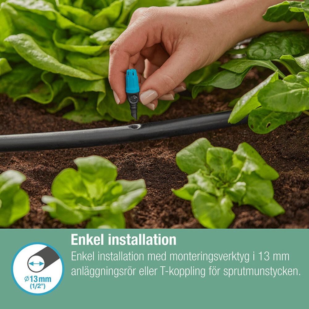 Päätysuutin Gardena Micro-Drip