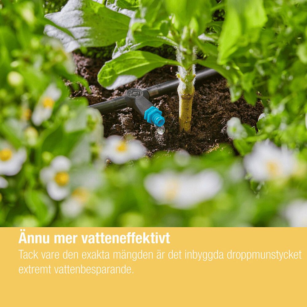 Rivitippusuutin Gardena Micro-Drip säädettävä 2 l