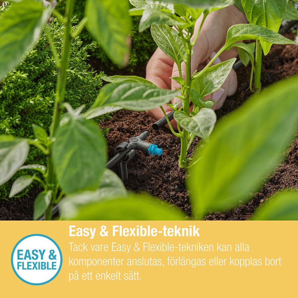 Rivitippusuutin Gardena Micro-Drip säädettävä 2 l