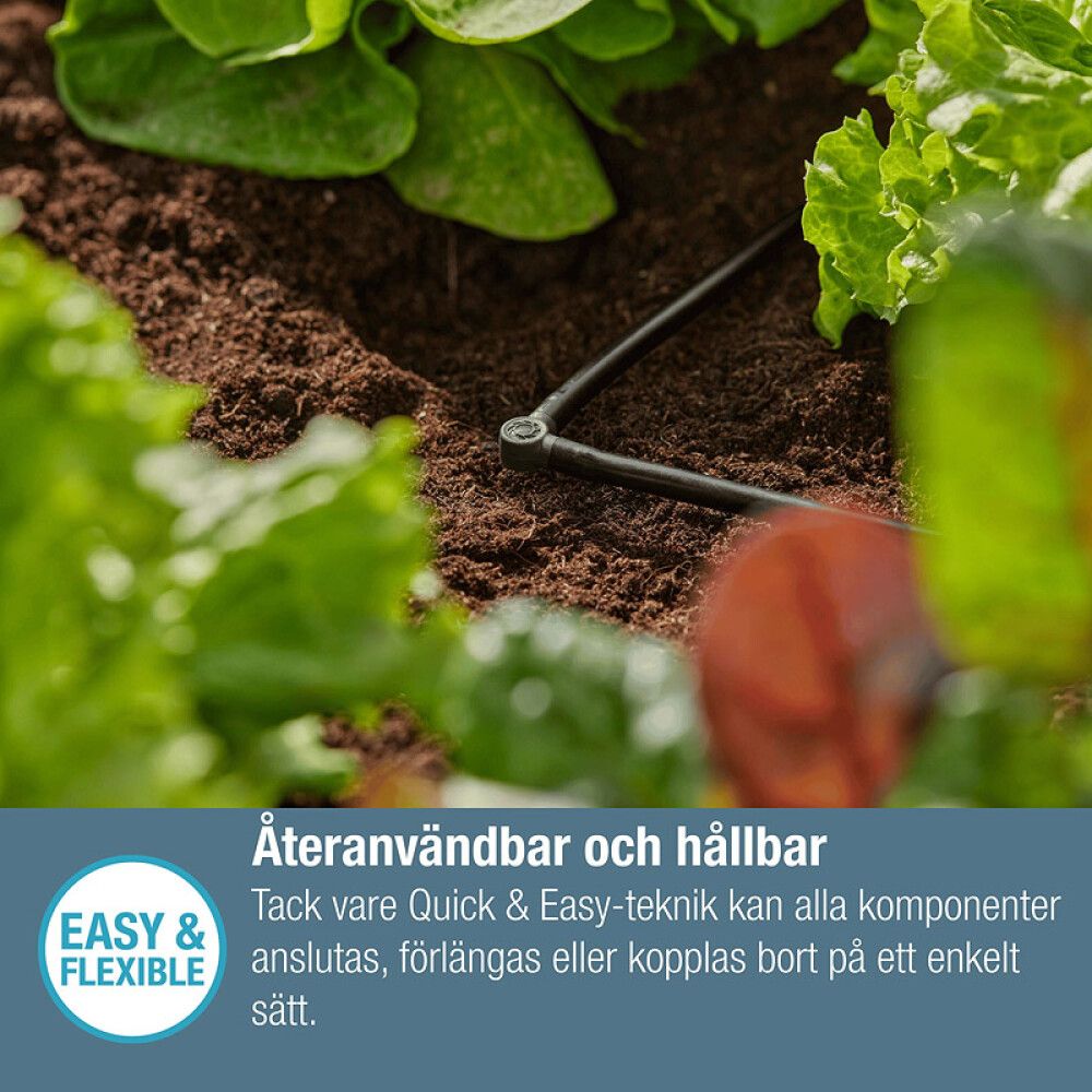 L-liitin Gardena Micro-Drip 4,6 mm