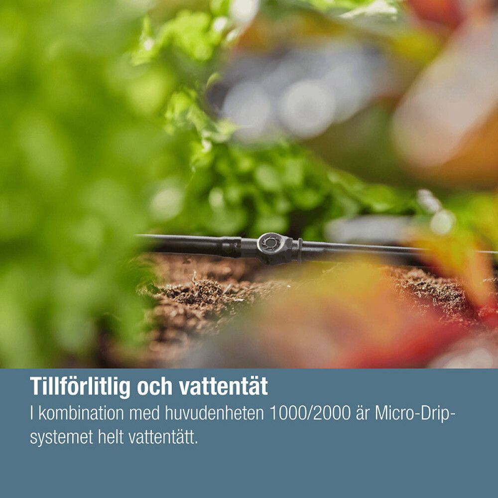 Jatkoliitin Gardena Micro-Drip 4,6 mm