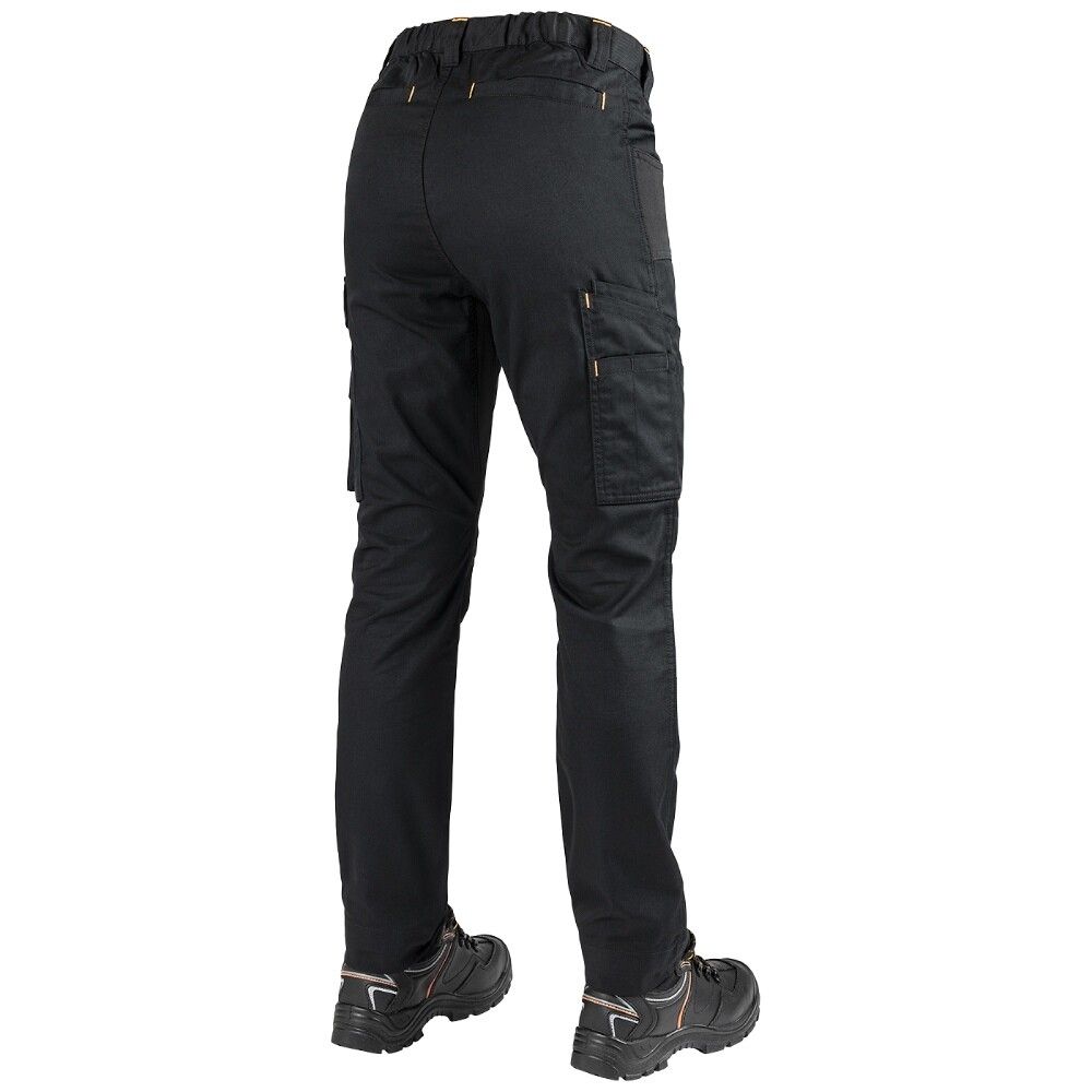 Naisten työhousut L.Brador 1091PB Musta 36