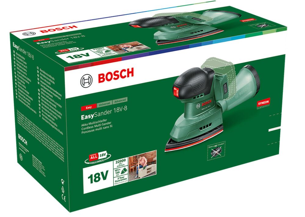 Akkuhiomakone Bosch EasySander 18V-8