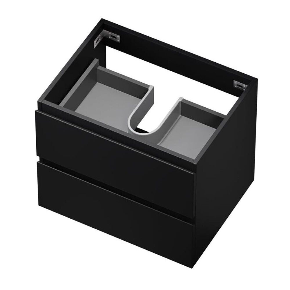 Allaskaappi Riva Camden musta 60 cm