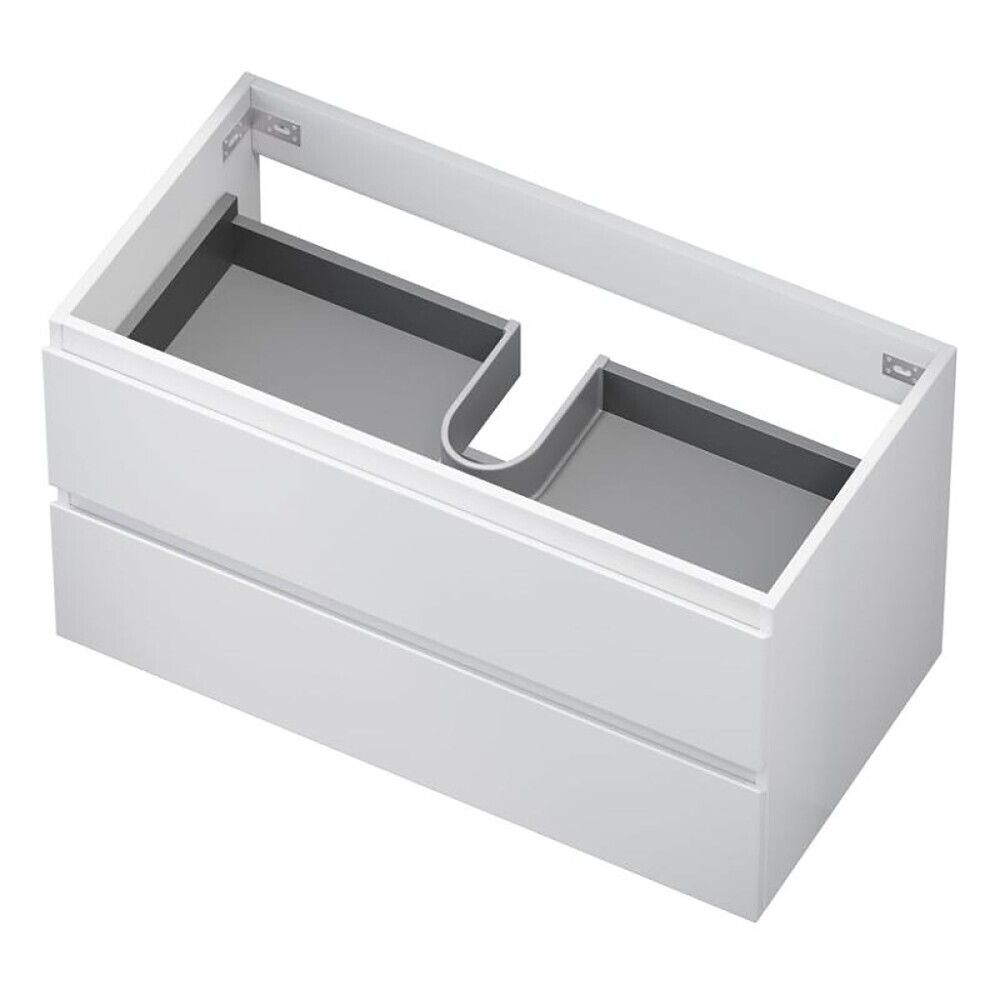 Allaskaappi Riva Camden 90 cm valkoinen