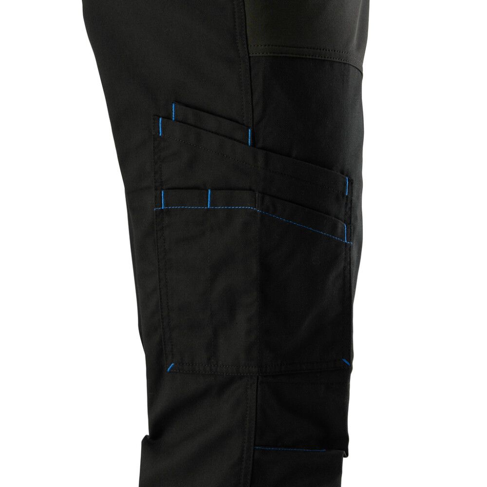 Työhousut L.Brador 1091B musta/sininen 46