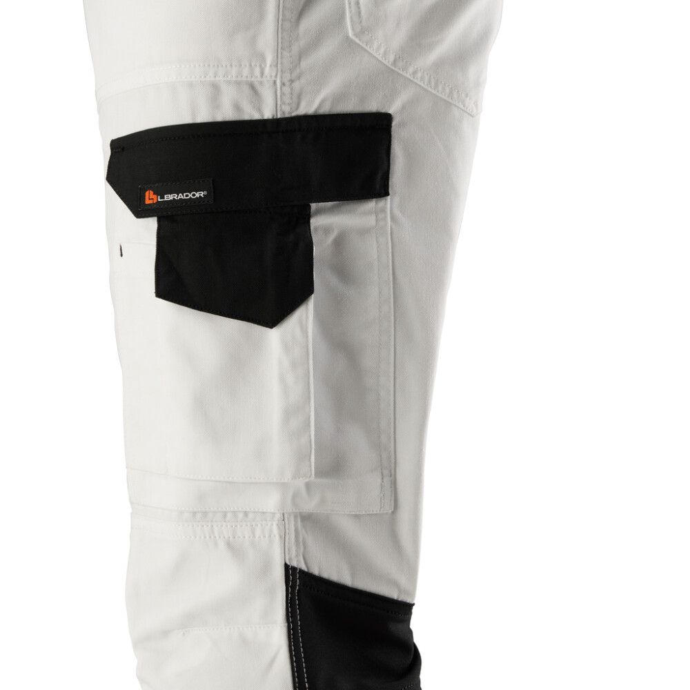 Työhousut L.Brador 1093PB valkoinen 46