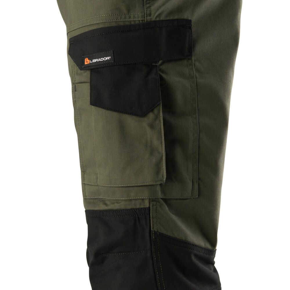 Työhousut L.Brador 1094PB vihreä 46