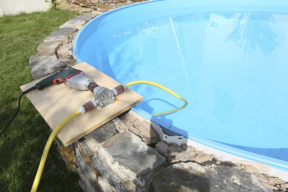 Porakonepumppu Wolfcraft metallirunko