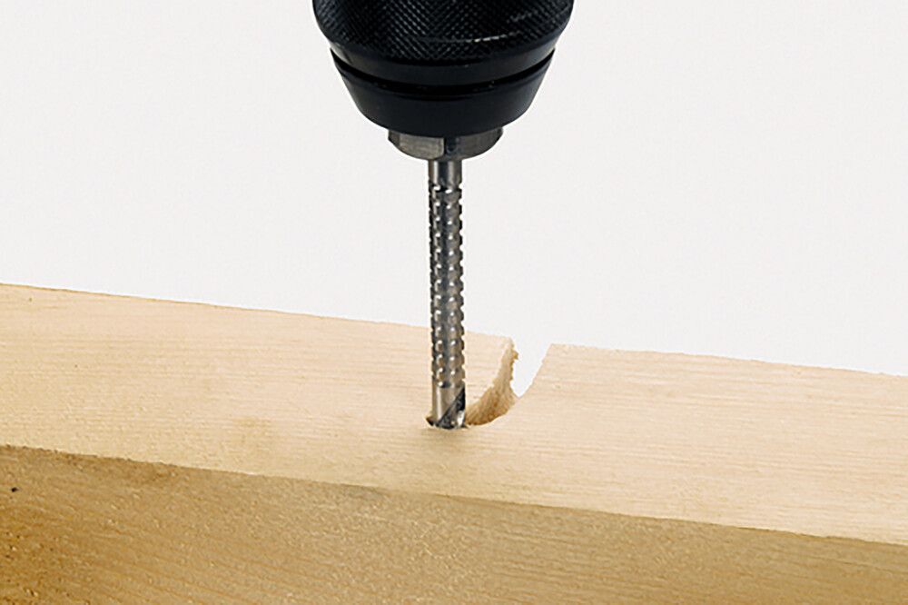 HSS-jyrsinpora Wolfcraft Ø 6 mm