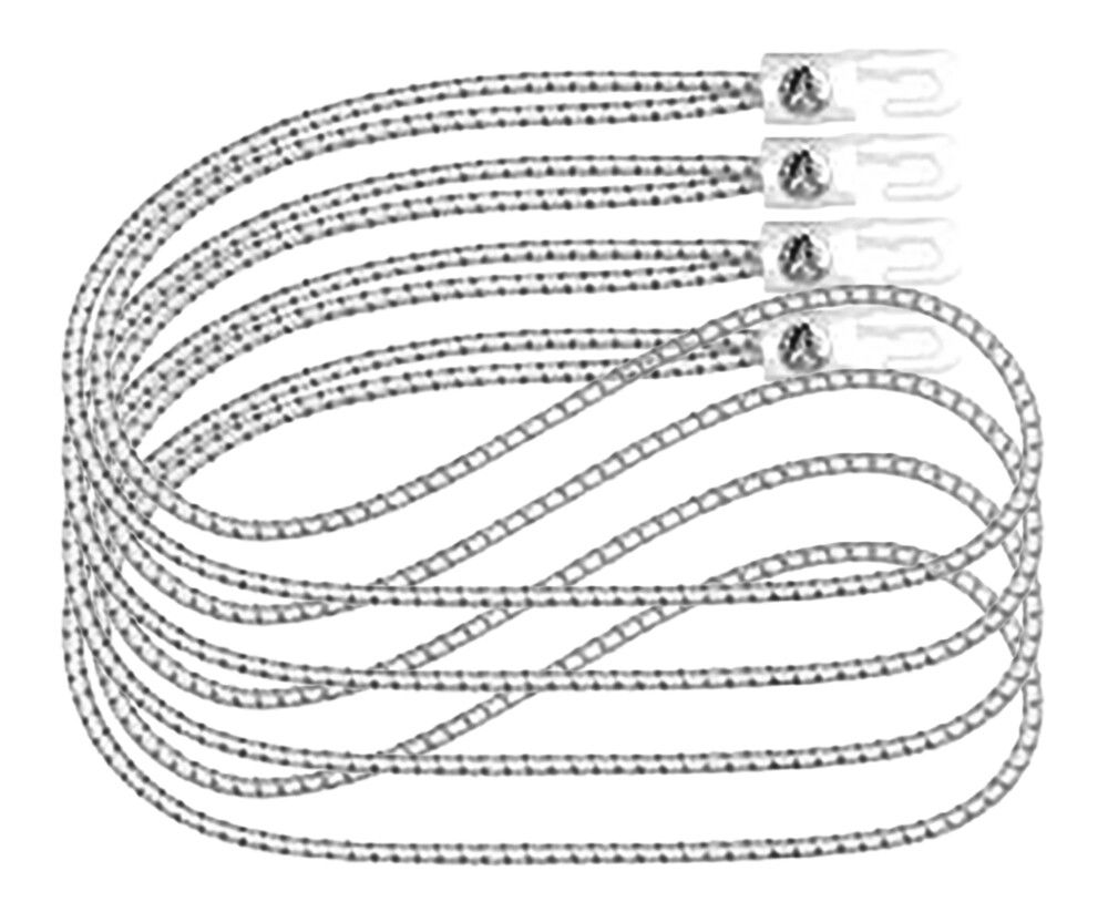 Joustokiinnike koukulla Seilflechter 55 cm 4 kpl