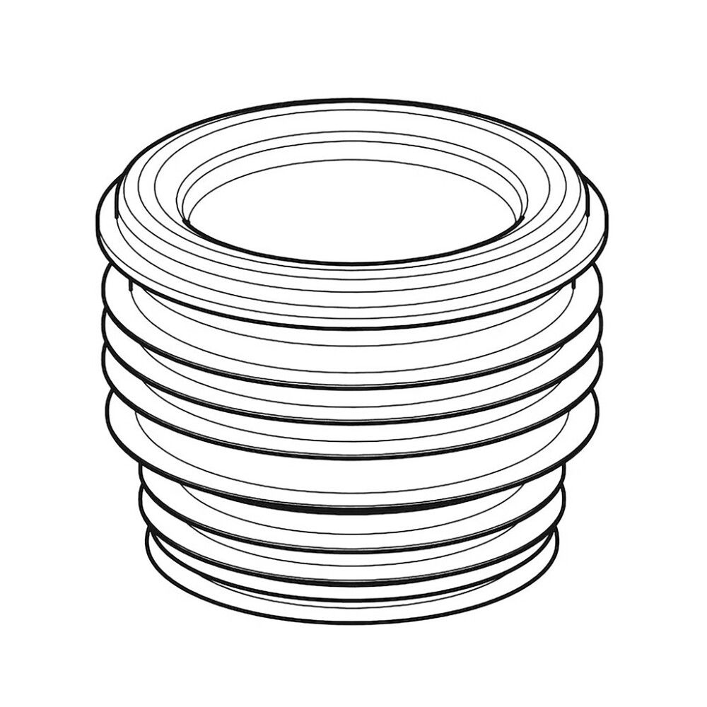 Lattia WC-mansetti Ido Valkoinen D=110/125