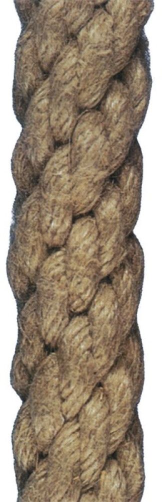 Kaidepuuköysi Hamppu Kierteinen 34 mm (per metri)