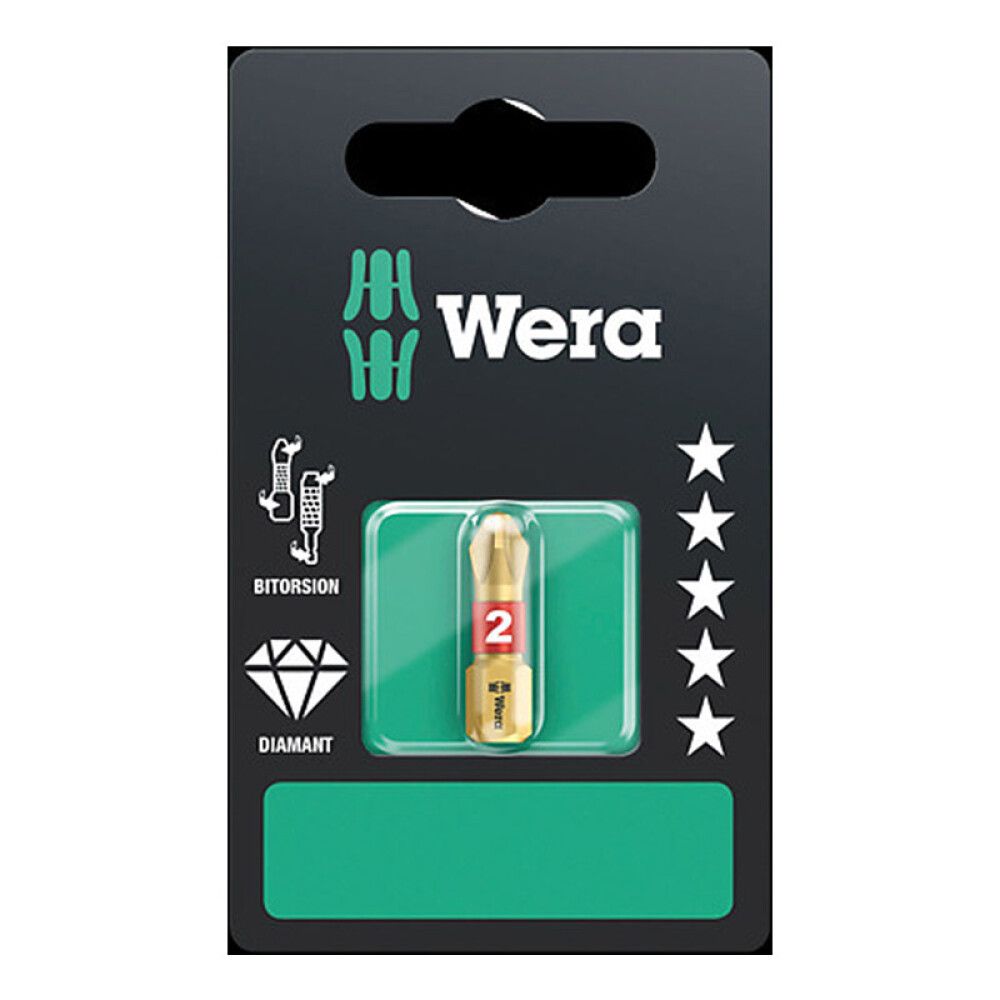 Ruuvauskärki Wera 851/1 BDC Phillips PH1 x 25 mm