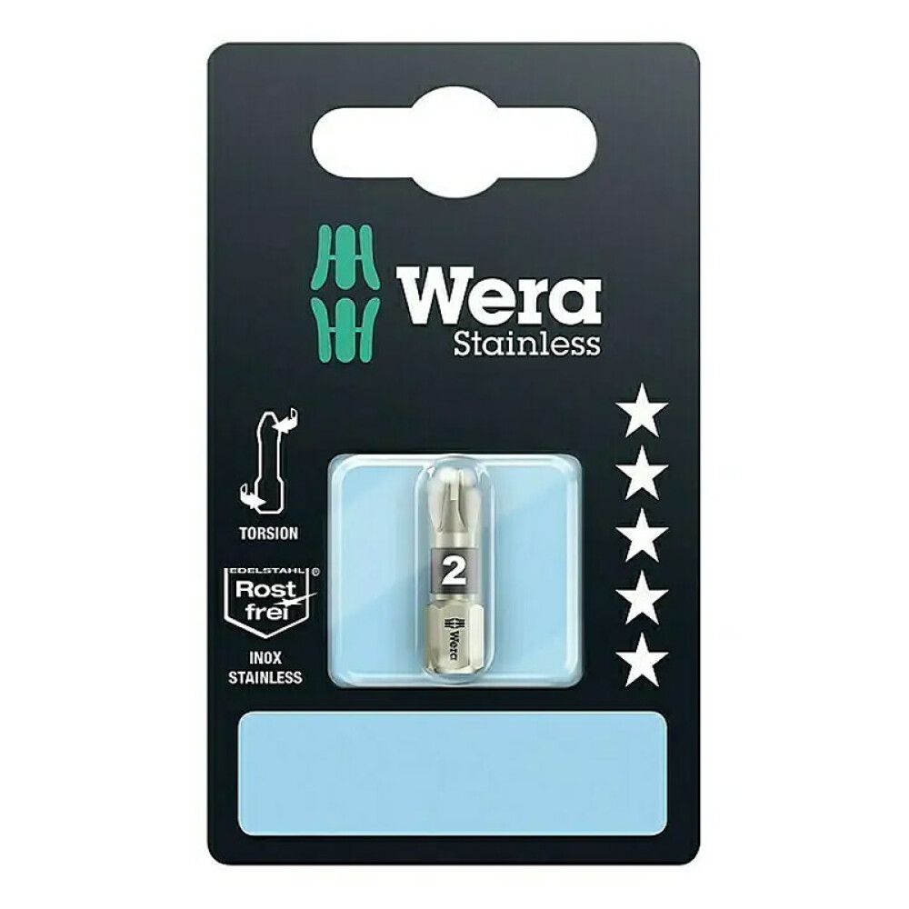 Ruuvauskärki Wera 3855/1 TS Pozidriv PZ2 x 25 mm